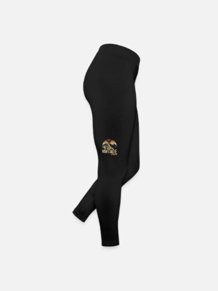 Vintage 2010 Cadeau Anniversaire 2010 Retro 2010 - Legging en jersey Femme - noir - Droite