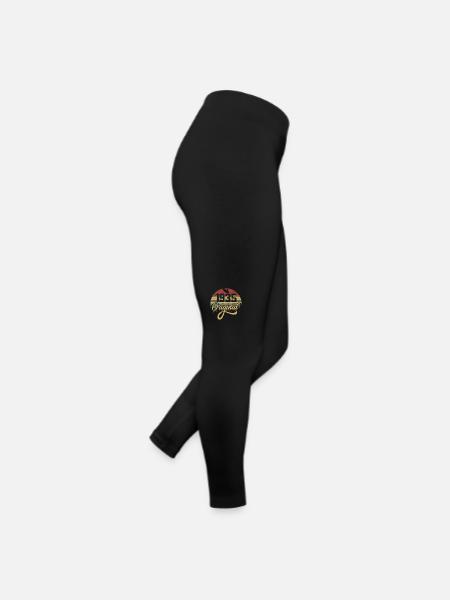 Original 1935 Vintage - 1935 Birthday Gift - Women’s Jersey Leggings - black - Right