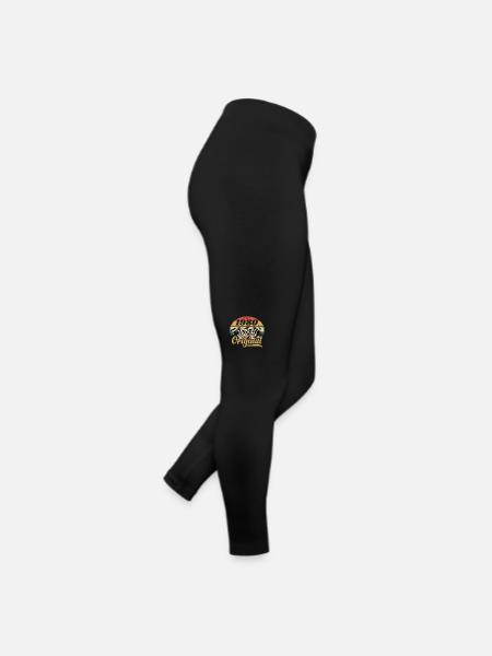 Original 1980 Vintage Geburtstagsgeschenk 1980 - Frauen Jersey Leggings - Schwarz - Rechts