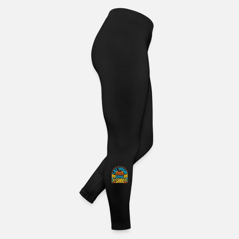 Art rétro de l’été Legging en jersey Femme