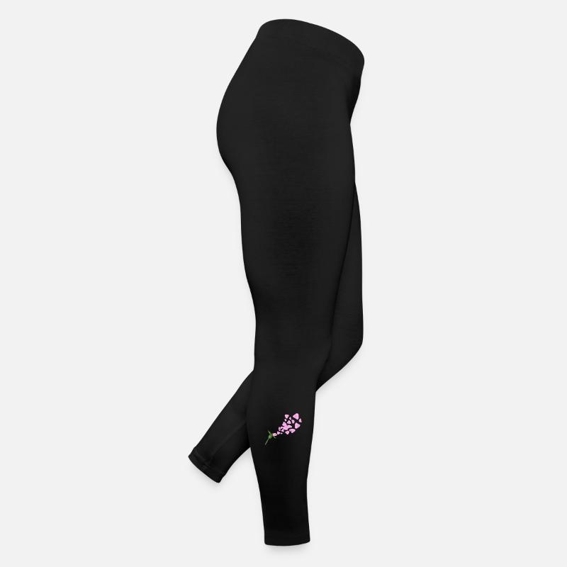 Rose im Wind Frauen Jersey Leggings