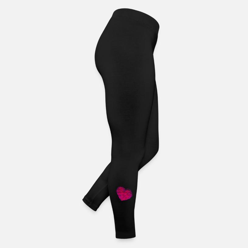 HERZ. HERZ. HERZ. VALENTINSTAG. LIEBE. LIEBE Frauen Jersey Leggings