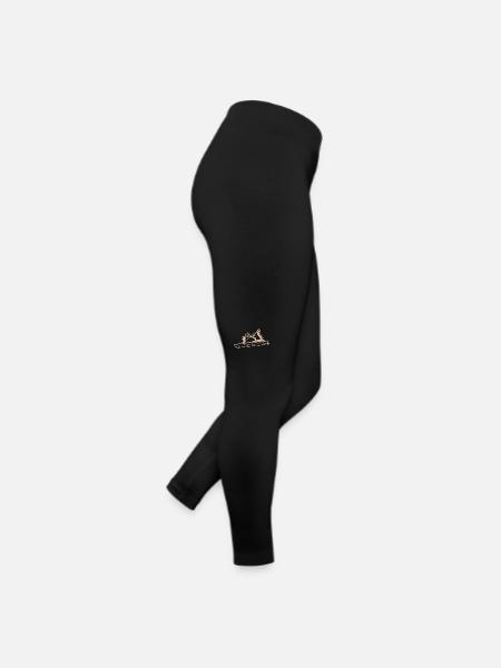 Carpenter Planer Design - Women’s Jersey Leggings - black - Right