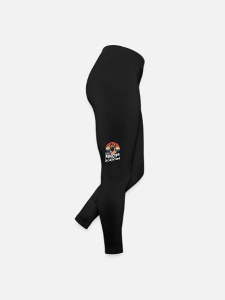 Deutscher Schäferhund Hund Malinois Hunde - Frauen Jersey Leggings - Schwarz - Rechts
