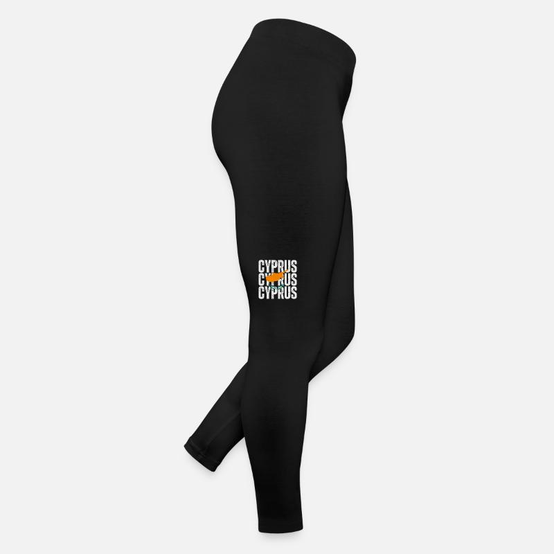Cyprus flag, Cypriot pride Women’s Jersey Leggings
