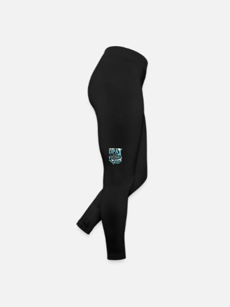 Wenn Opa es nicht reparieren kann - Frauen Jersey Leggings - Schwarz - Rechts