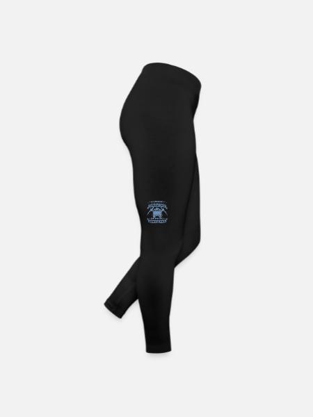 Bergbau Shirt Alle haben gesagt - Frauen Jersey Leggings - Schwarz - Rechts