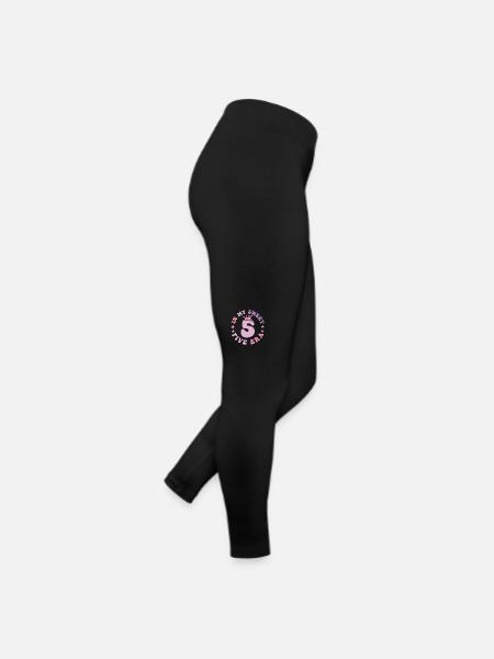In My Sweet Five Ära 5. Geburtstag Groovy Retro 5. - Frauen Jersey Leggings - Schwarz - Rechts