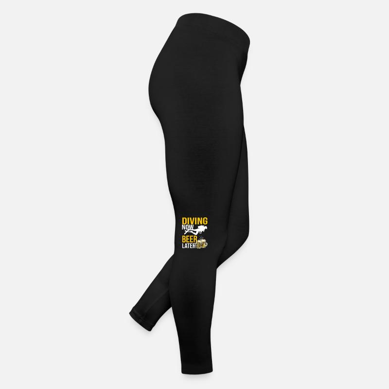 Cadeau plongée biere cadeau plongee plongeur Legging en jersey Femme