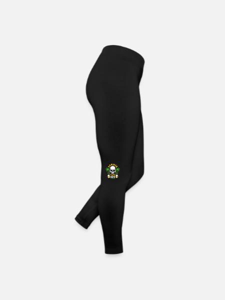 Summer Party Crew - es eskaliert eh - Frauen Jersey Leggings - Schwarz - Rechts