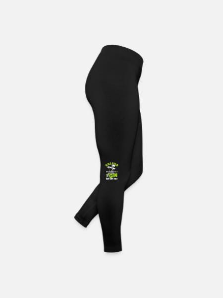 Urlaub löst die meisten meiner Probleme - Gin - Frauen Jersey Leggings - Schwarz - Rechts