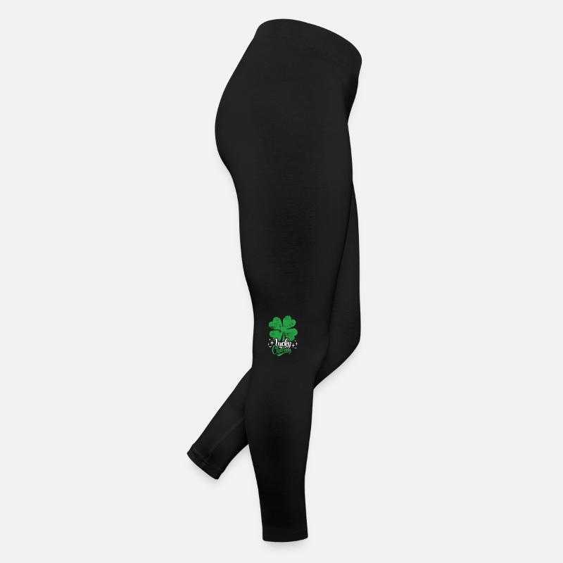 Lucky Charm - St. Patrick's Day - Irland Frauen Jersey Leggings