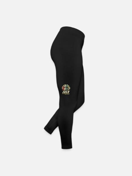 July 1988 Birthday Gift 1988 July 1988 - Women’s Jersey Leggings - black - Right