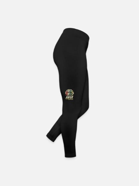 July 1992 Birthday Gift 1992 July 1992 - Women’s Jersey Leggings - black - Right