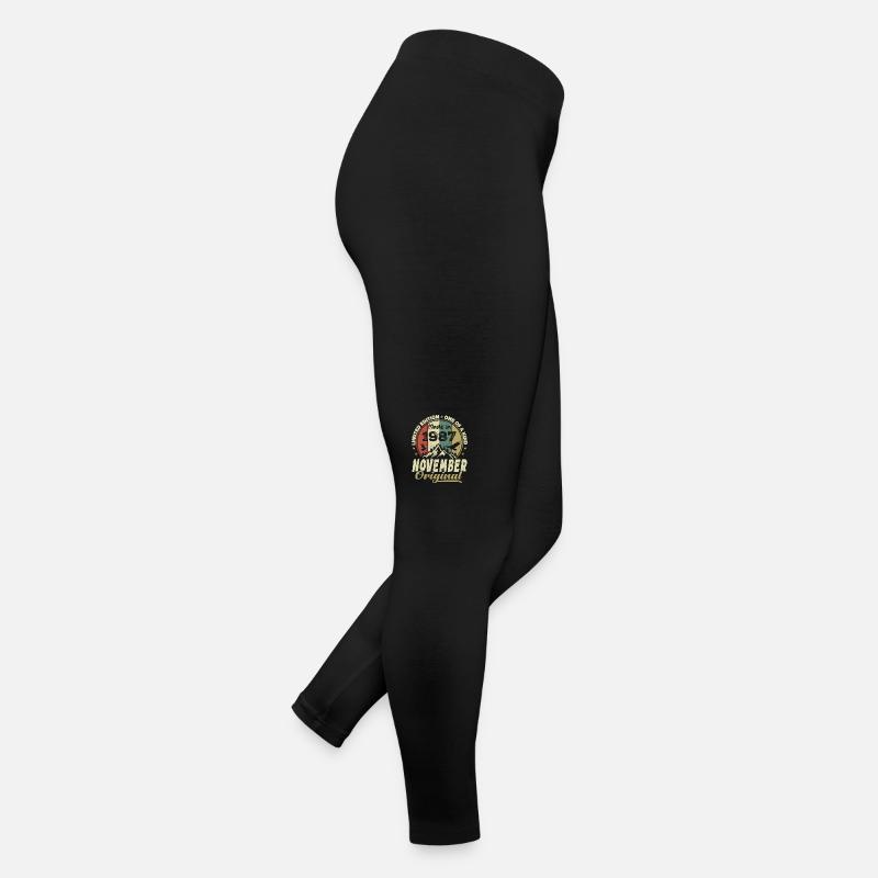 November 1987, November 1987 Birthday Gift Women’s Jersey Leggings