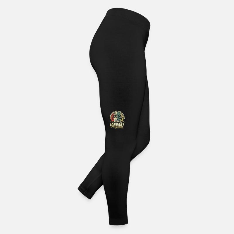 Anniversaire Janvier 2014 - Original Janvier 2014 Legging en jersey Femme