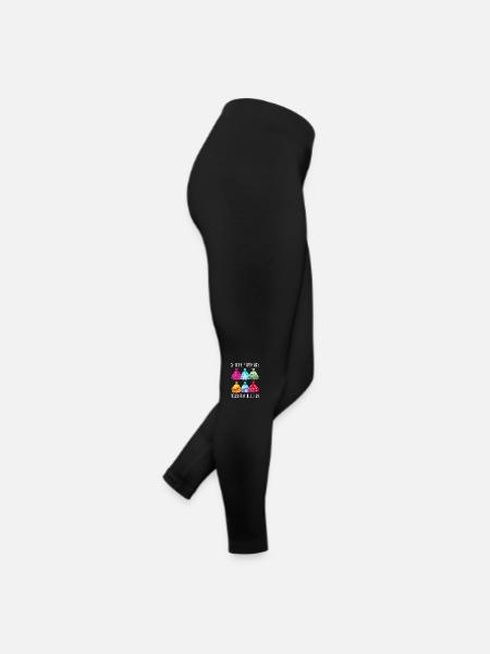 Prinzessin Kleider Anziehen Auswahl Märchen - Frauen Jersey Leggings - Schwarz - Rechts