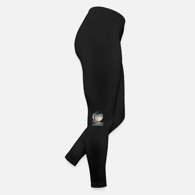 Na denn man tau - phare et vague dans le Legging en jersey Femme
