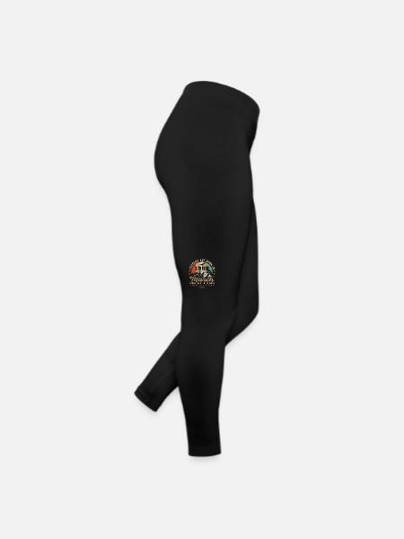 März 1988 Jahrgang Geburtstag Retro Geschenk - Frauen Jersey Leggings - Schwarz - Rechts