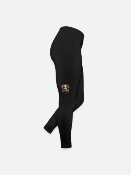 März 2002 Jahrgang Geburtstag Retro Geschenk - Frauen Jersey Leggings - Schwarz - Rechts