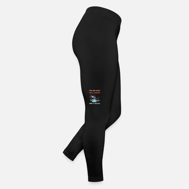 Spaß und Spiele, bis jemand einen Zander verliert Frauen Jersey Leggings