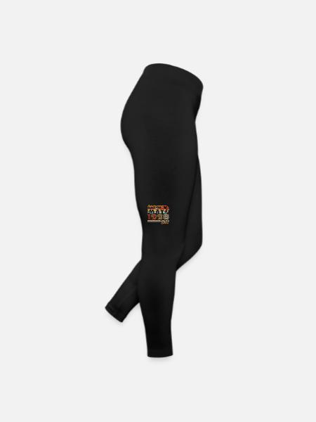 Mai 1998 - Jahrgang 1998 Jubiläum - Mai 1998 - Frauen Jersey Leggings - Schwarz - Rechts
