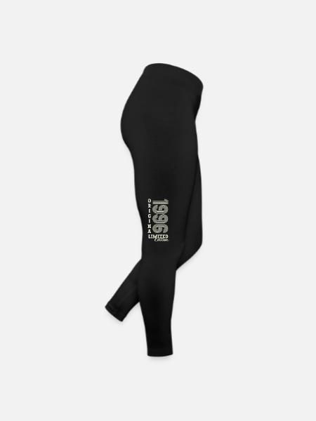 Original vintage 1996 26th birthday gift - Women’s Jersey Leggings - black - Right