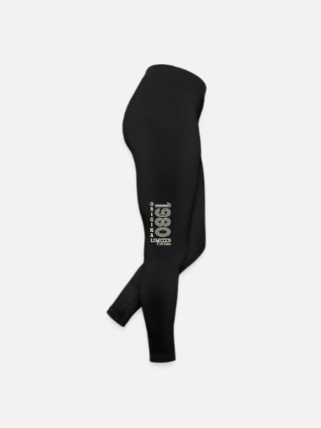 Original vintage 1980 42ème cadeau d’anniversaire - Legging en jersey Femme - noir - Droite