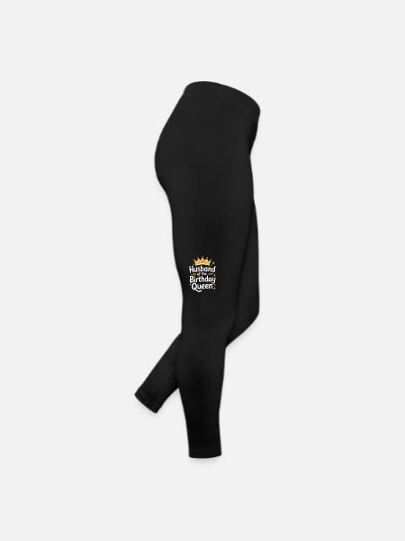 Ehemann Ehegatte Familie Hochzeit - Frauen Jersey Leggings - Schwarz - Rechts