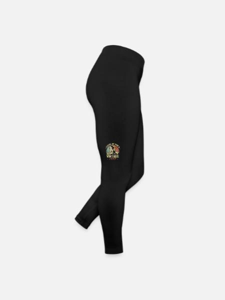 The Legends Were Born In 1977 - 47th Birthday - Women’s Jersey Leggings - black - Right