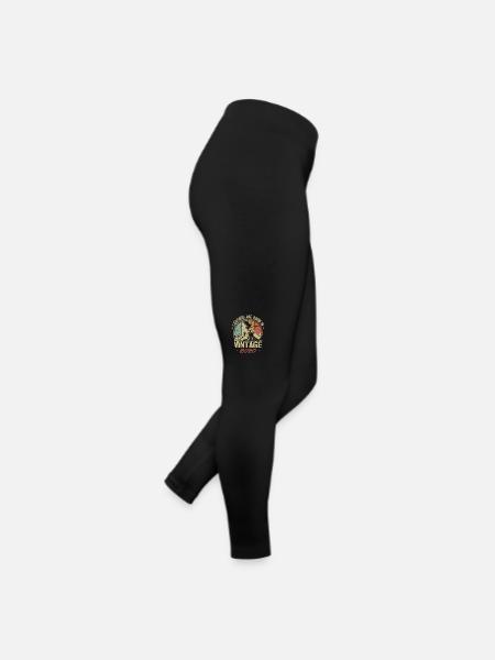 The Legends Were Born In 2020 - 4th Anniversary - Women’s Jersey Leggings - black - Right