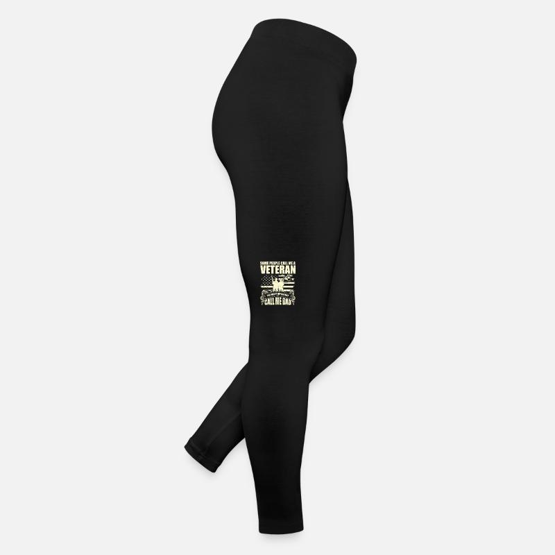 Some people call me veteran Legging en jersey Femme