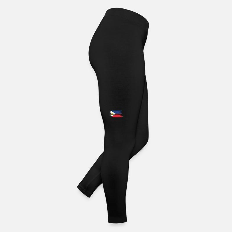 Philippinen Flagge Frauen Jersey Leggings