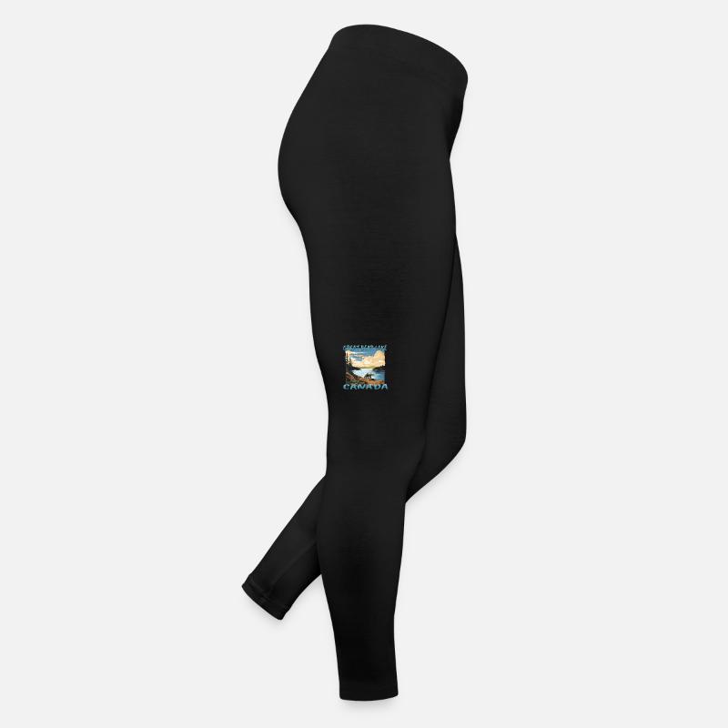 Vacation at Great Bear Lake, Canada Women’s Jersey Leggings