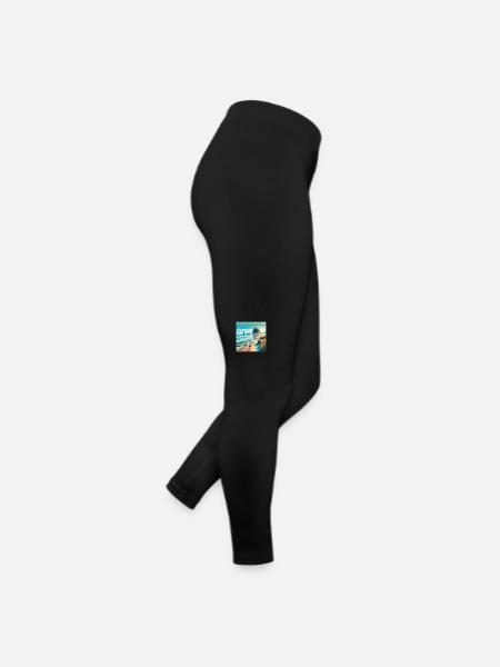 Cannon Beach Oregon Beach vacances Design - Legging en jersey Femme - noir - Droite