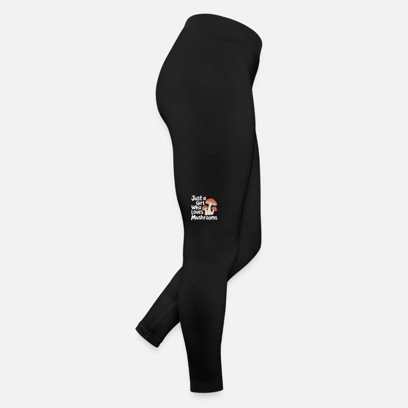 Mushroom Mushrooms Funghi Mushroom Women’s Jersey Leggings