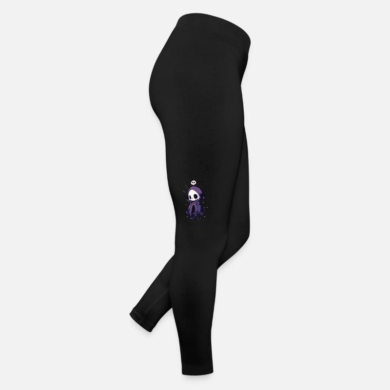 Cute Halloween Skeleton - Cute Scary Design Women’s Jersey Leggings