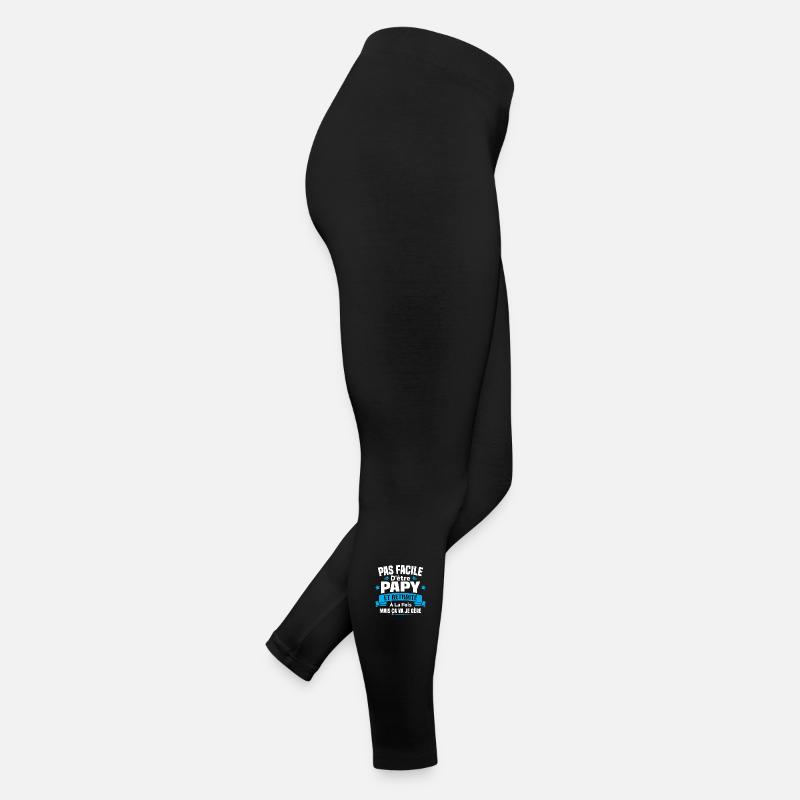 Papy et retraité - Humour cadeau grand-père Legging en jersey Femme