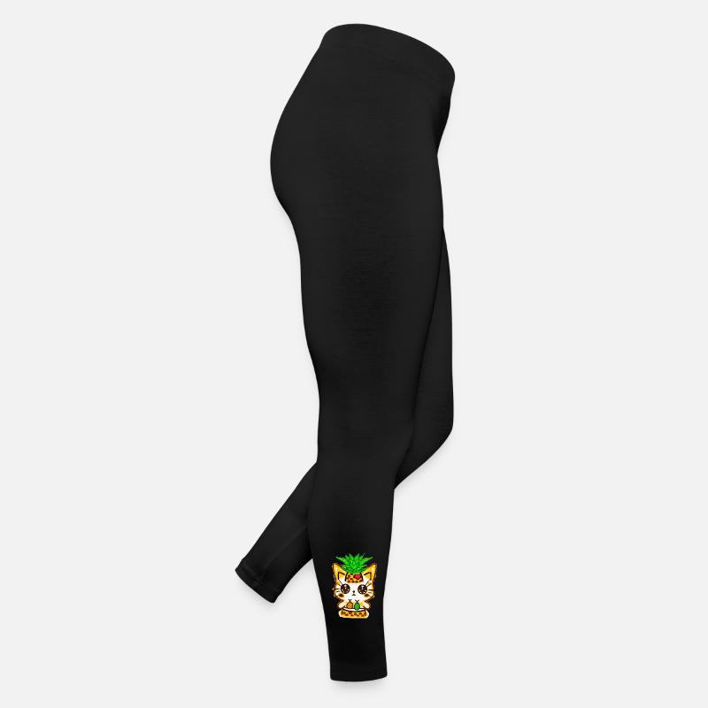 Chat ananas Legging en jersey Femme