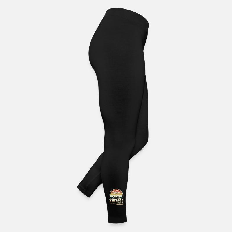 Millésime 1962 Janvier 61 Anniversaire Cadeau Mari Legging en jersey Femme