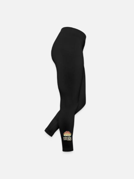 60e anniversaire Mann Original April Né en 1963 - Legging en jersey Femme - noir - Droite