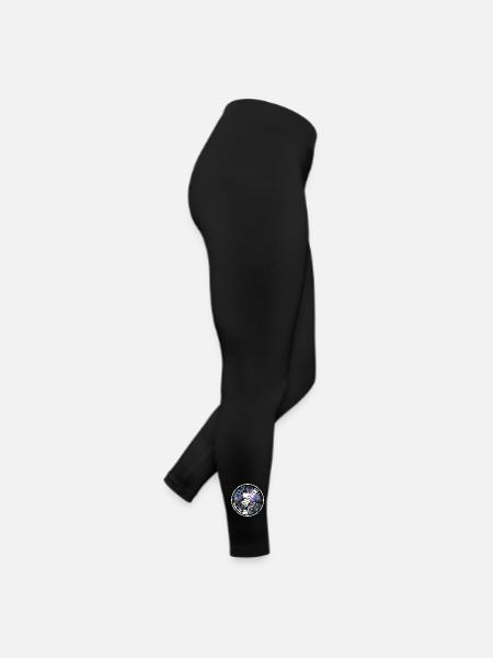 Gitarre - Frauen Jersey Leggings - Schwarz - Rechts