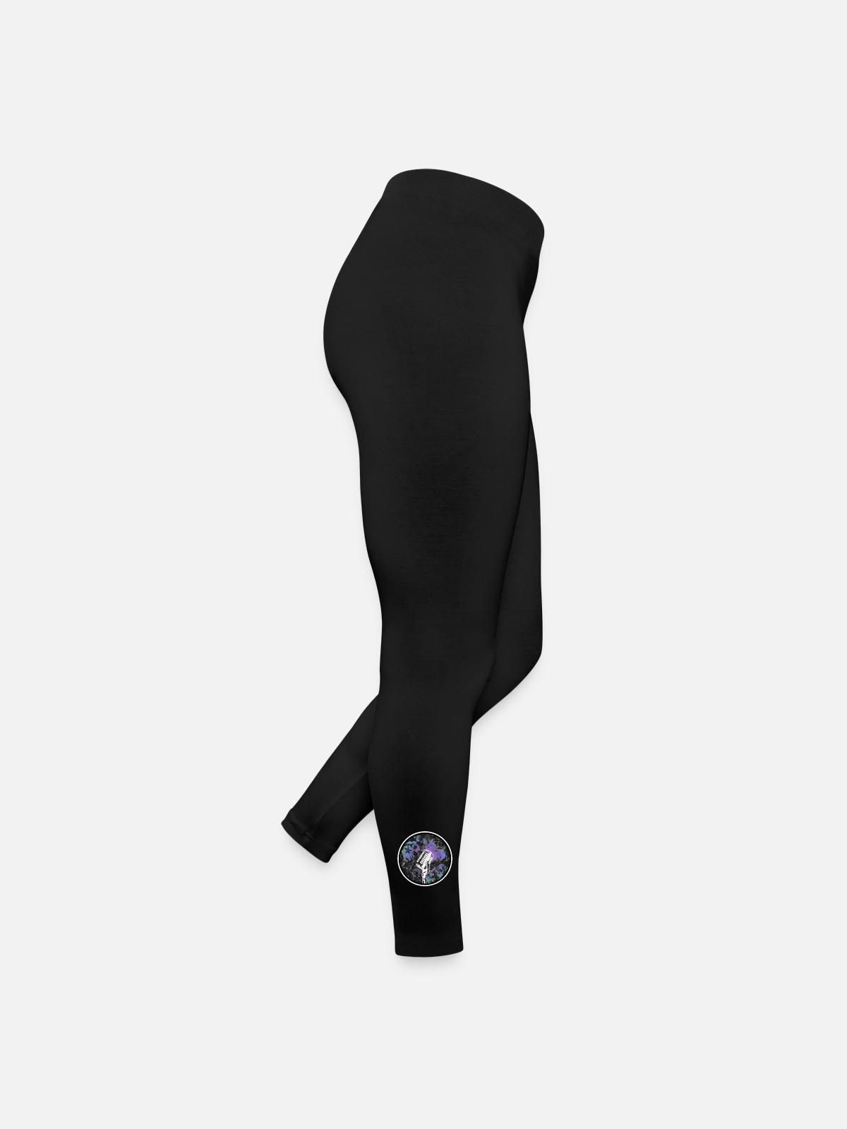 Micro - Women’s Jersey Leggings - black - Right