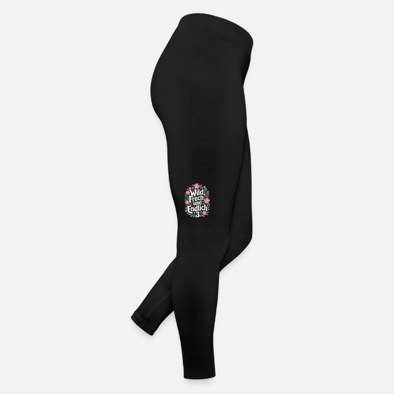 Cadeau d’anniversaire 3 ans Anniversaire d’enfants Legging en jersey Femme