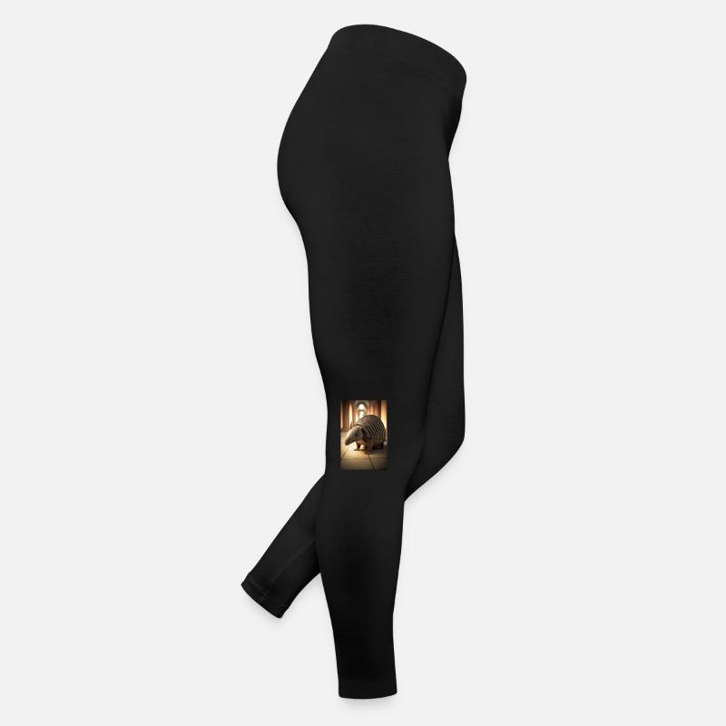 Armadillo Animal Drôle Legging en jersey Femme