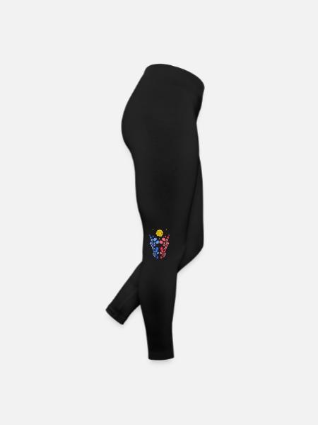 Philippines Filipino Flag Pride I Gift - Women’s Jersey Leggings - black - Right