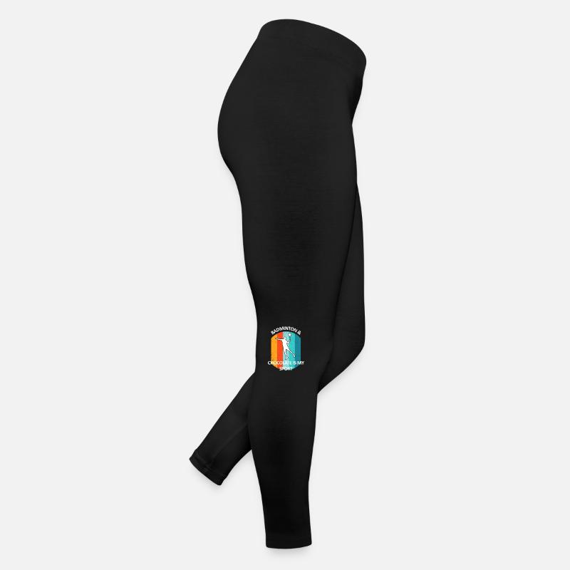 Badminton Badminton Badminton Player Chocolate Women’s Jersey Leggings