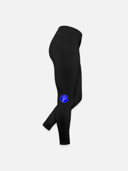 Egg Cream Ice Cream Summer - Women’s Jersey Leggings - black - Right