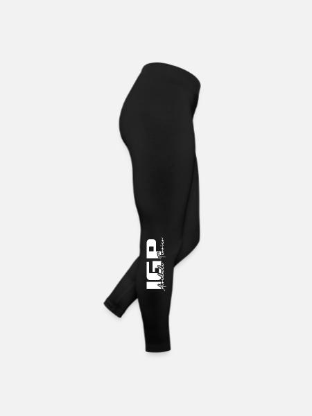 IGP AIREDALE TERRIER Chien de sport Wilsigns Chiens - Legging en jersey Femme - noir - Droite