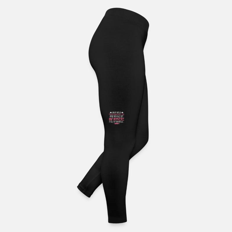 Idée Cadeau Pour Maman D'infirmiere - Infirmiere Legging en jersey Femme